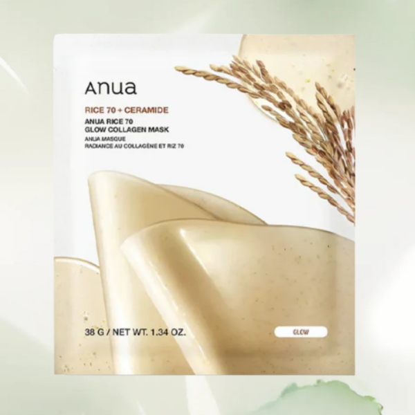 [ANUA] Rice 70 Glow Collagen Mask