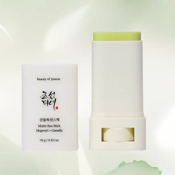 [BEAUTY OF JOSEON] Matte Sun Stick : Mugwort + Camelia, 18g