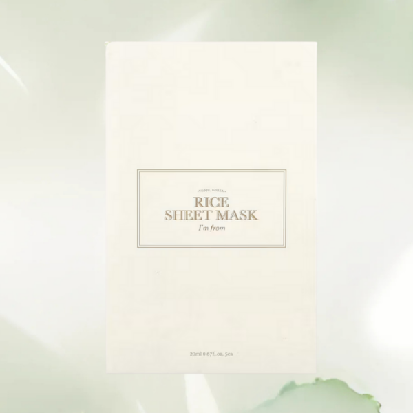 [I'M FROM] Rice Sheet Mask
