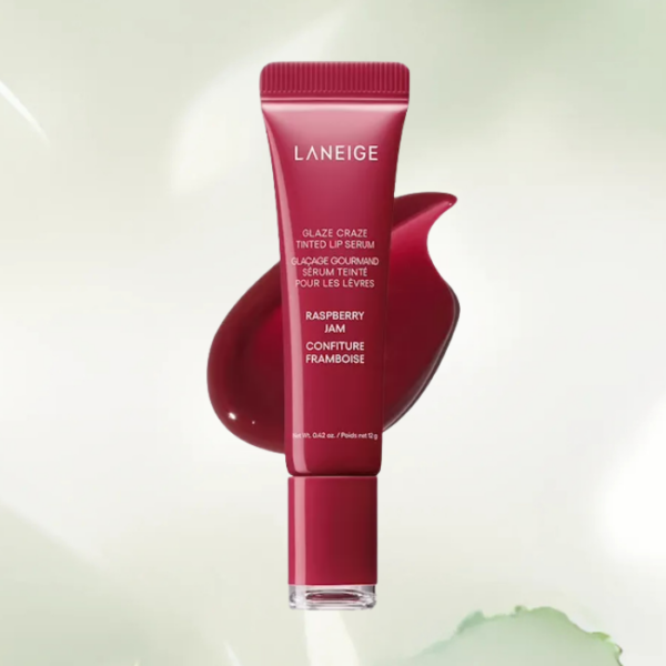 [LANEIGE] Glaze Craze Tinted Lip Serup - Raspberry Jam, 12g