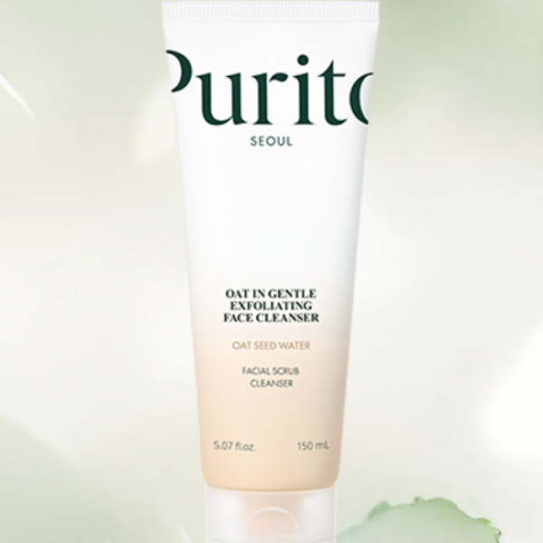 [PURITO] Oat-in Gentle Exfoliating Face Cleanser, 150ml