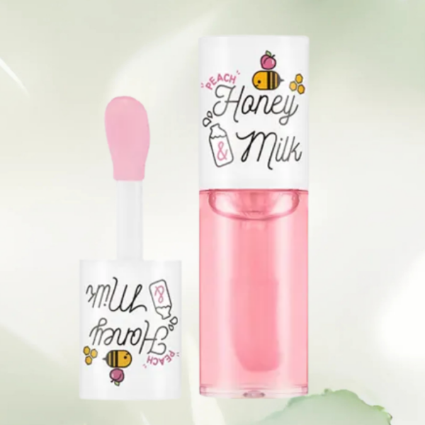 [APIEU] Honey & Milk Lip Oil - Peach, 5g
