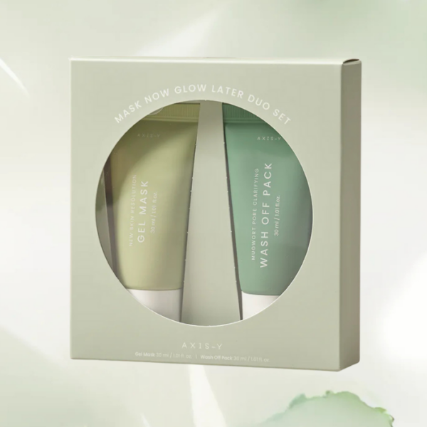 [AXIS-Y] Mask Now Glow Later Set (2 pcs), 30ml