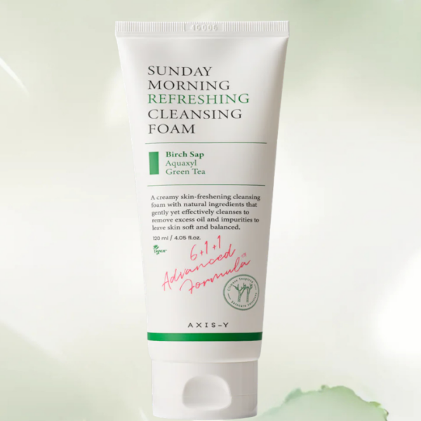 [AXIS-Y] Sunday Morning Refreshing Cleansing Foam, 120ml
