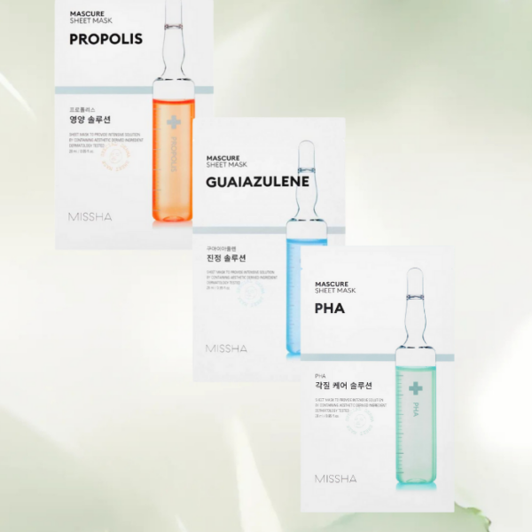 [MISSHA] Mascure AC Care Solution Sheet Mask