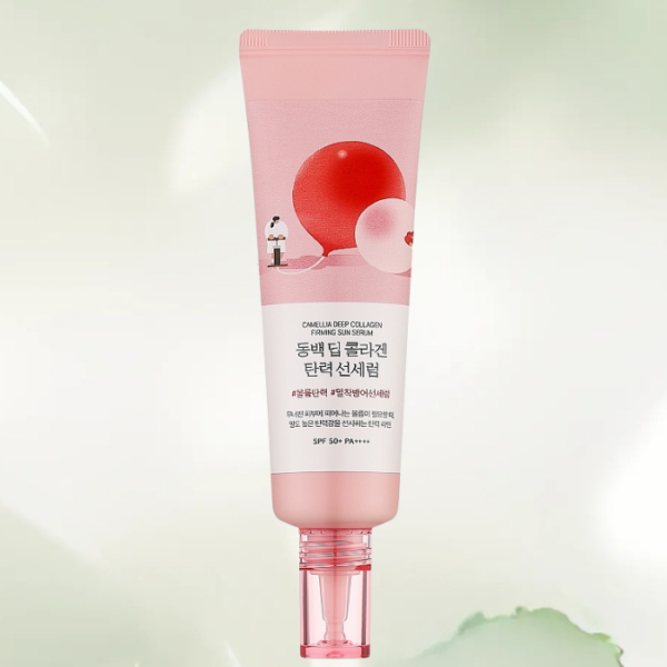 [ROUND LAB] Camellia Deep Collagen Firming Sun Serum, 50ml