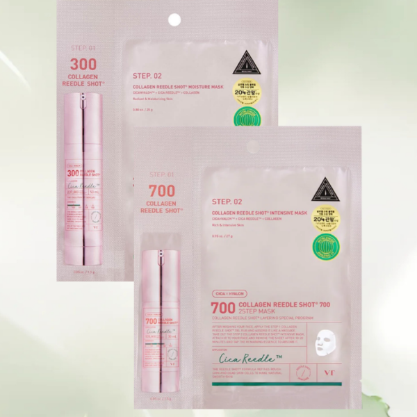 [VT COSMETICS] Collagen Reedle Shot 2-Step Mask