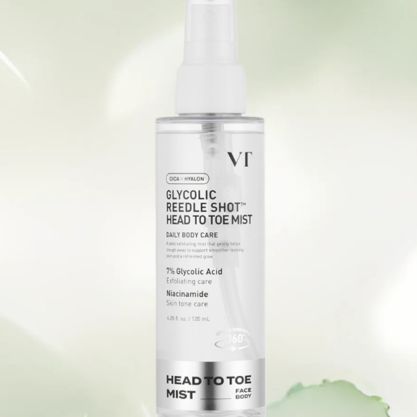 [VT COSMETICS] Glycolic Reedle Shot Head to Toe Mist, 120ml