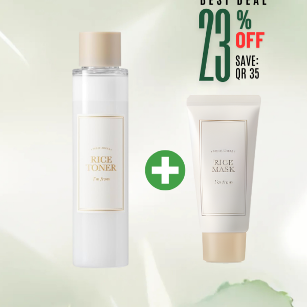 [I'M FROM] Rice Toner, 150ml + Rice Mask, 30g