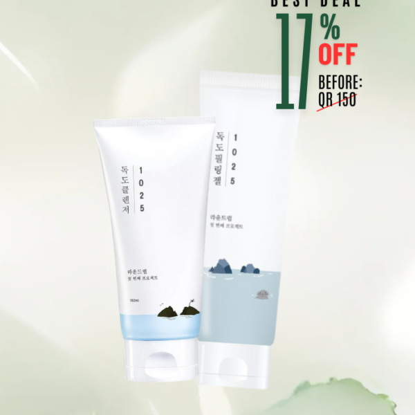[ROUND LAB] 1025 Dokdo Cleanser, 150ml + 1025 Dokdo Peeling Gel, 120ml