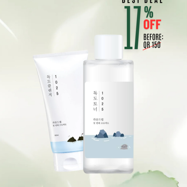 [ROUND LAB] 1025 Dokdo Cleanser, 150ml + 1025 Dokdo Toner, 200ml