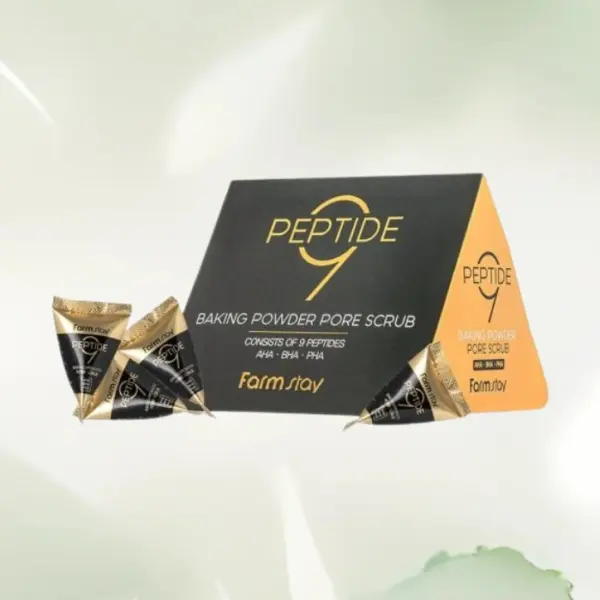 [FARMSTAY] Peptide 9 Baking Powder Pore Scrub [7g x 25 pcs]