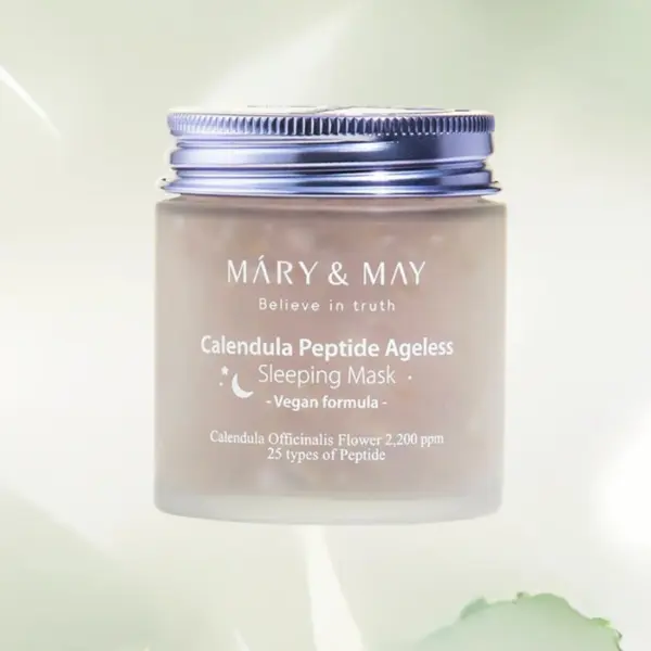 [MARY & MAY] Calendula Peptide Ageless Sleeping Mask, 110g